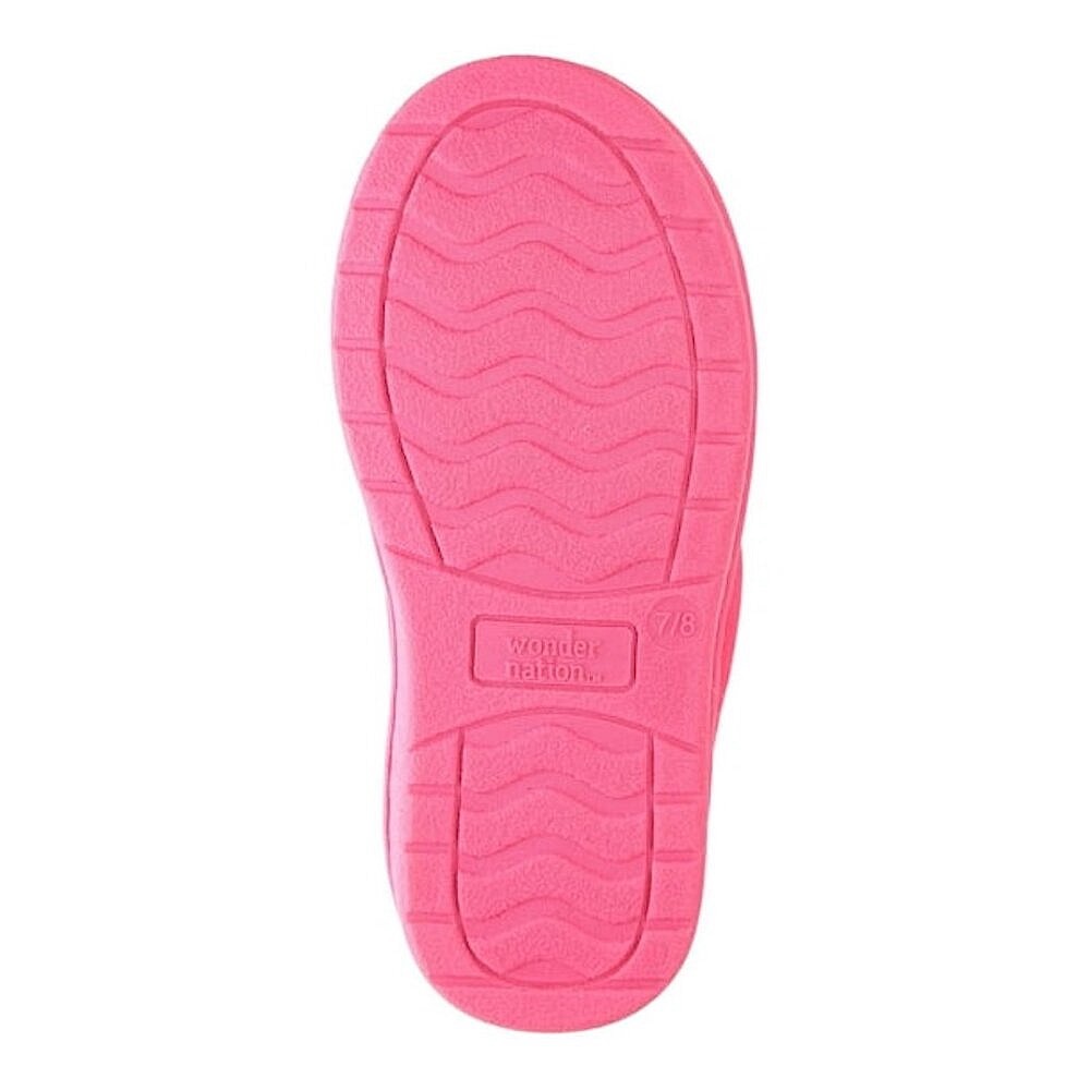 Quilted Padded Indoor & Outdoor Slipper Shoes TODDLER GIRL SIZE 9-10 Pink NEW - Picture 7 of 7